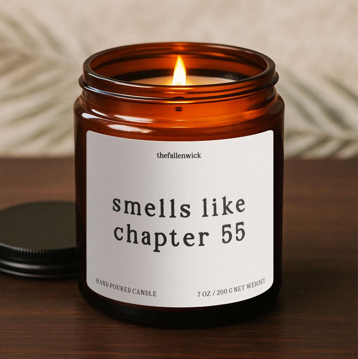 Smells Like Chapter 55, ACOMAF, Feyre Rhysand Love,Book For Her, Gift For A friend,Gift For Book Lover, Gift for Bookworms, Reading Candle