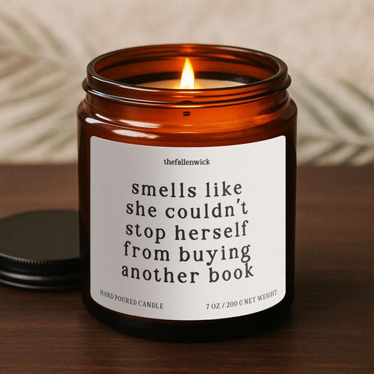 Gift For Book Reader, Gift For Women, Gift For A friend,Gift For Book Lover, Gift for Bookworms, Bookish Candle, Reading Candle,Book For Her